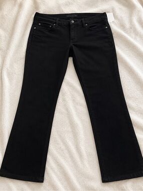 Fidelity Black Straight Leg Women's Jeans